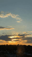 Family documents evening moments during sunset in Chaikovsky, Russia