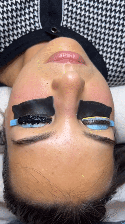Beauty treatment session documented during rainy day in Podgorica