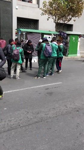 Educational policy protest draws crowds in La Paz streets