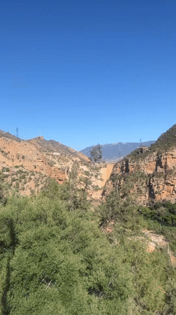 Witness documents Bin El Ouidane dam and local mineral water