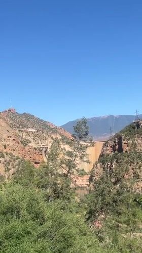 Witness documents Bin El Ouidane dam and local mineral water