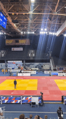Judo competition held at Krasnoyarsk arena, Russia