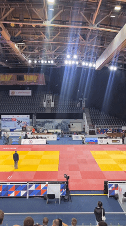 Judo competition held at Krasnoyarsk arena, Russia