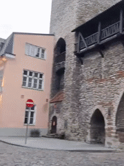 Strolling through Tallinn's medieval Old Town streets
