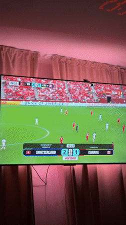 Watching Switzerland edge Canada 2-1 in Pleven