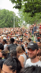 Late night outdoor festival in New York draws massive crowds