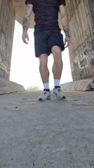 Man photographed during early morning outing across Varna locations