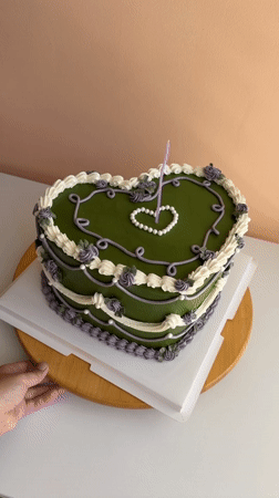 Decorated cakes spotted across Tel Aviv locations