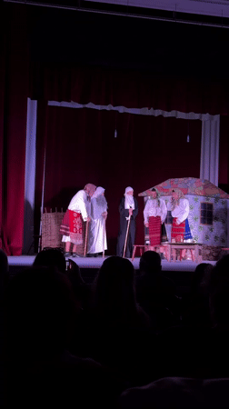 Theatrical performance with five performers staged in Lukovit, Bulgaria
