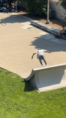 Chicago residents enjoy evening activities at skate park, bridge