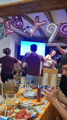 Birthday celebrations with dancing, karaoke in Gabrovo, Bulgaria