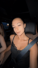Two women spotted driving at night in Rawai, Thailand