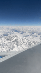 Flight memories captured over Tashkent during morning hours