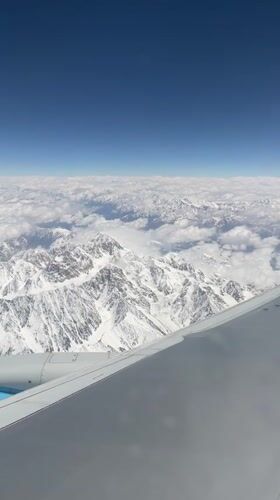 Flight memories captured over Tashkent during morning hours