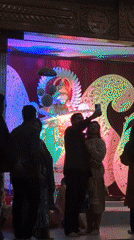 Saraswati Puja celebrations draw crowds to illuminated temples across Dhaka