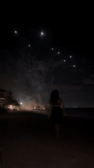 Nighttime resort documentation captured in Kuta Selatan, Indonesia