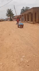 Daily life unfolds in Sabon Tasha community afternoon