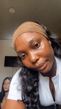 Woman recorded at indoor location in Abuja, Nigeria
