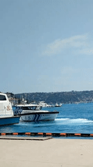 Morning stroll through sunny Beşiktaş waterfront captured by single witness