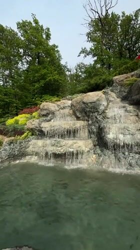 Tourist visits recreational park attractions in Goryachiy Klyuch, Russia