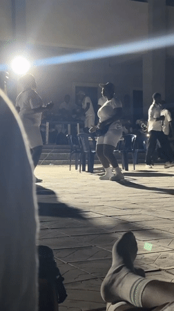 Dance performance and volleyball match recorded in Maiduguri