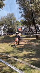 Motorcycle demo event draws crowds in Spanish town