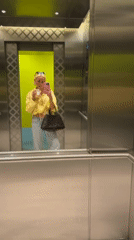 Woman Takes Selfies in Dubai Elevator and Parking Garage