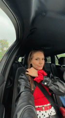 Car journey documented through Panagyurishte streets, Bulgaria