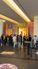 Social gathering observed at Tel-Aviv indoor venue