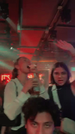 LED-lit indoor gathering documented in San Bernardino Tlaxcalancingo