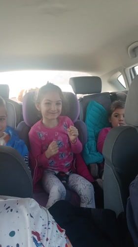 Three children spotted in car backseat in Stefanovo, Bulgaria