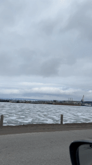 Spring day scenes captured around Chaikovsky port and indoor spaces