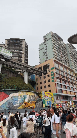Morning street life documented across Yuzhong District, Chongqing