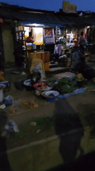 Evening marketplace activity captured in Jos, Kabong Nigeria