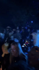 Nighttime music event draws crowds in Maglic, Serbia