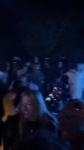 Nighttime music event draws crowds in Maglic, Serbia