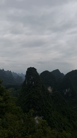 Witness captures misty Guilin karst landscape over three minutes