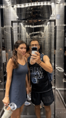 Couple Takes Playful Selfie in Tel Aviv Elevator