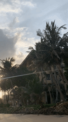 Dawn beach scene captured in Kabalana, Sri Lanka
