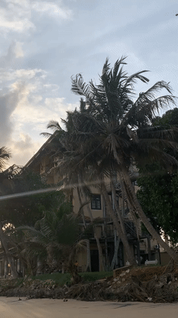 Dawn beach scene captured in Kabalana, Sri Lanka