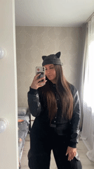 Air rifle target practice and casual selfies in Chaikovsky