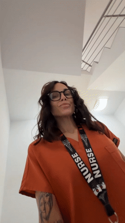 Nurse documents early morning moments in Pleven building