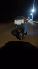Nighttime street activity recorded across three Nigerian communities