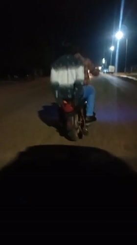 Nighttime street activity recorded across three Nigerian communities