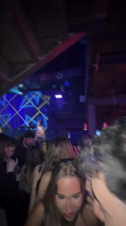 Night out captured at Rijeka nightclub