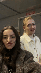 Young Muscovites capture casual selfie moments across city locations