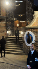 Royal visit to Shakespeare's Globe Theatre area captured