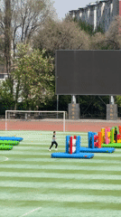 Obstacle course event draws participants to Zhongtun sports field