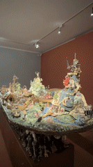 Miniature exhibition showcases detailed dioramas in Tel Aviv gallery