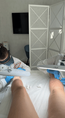 Electrolysis hair removal treatment performed by professionals in Sochi